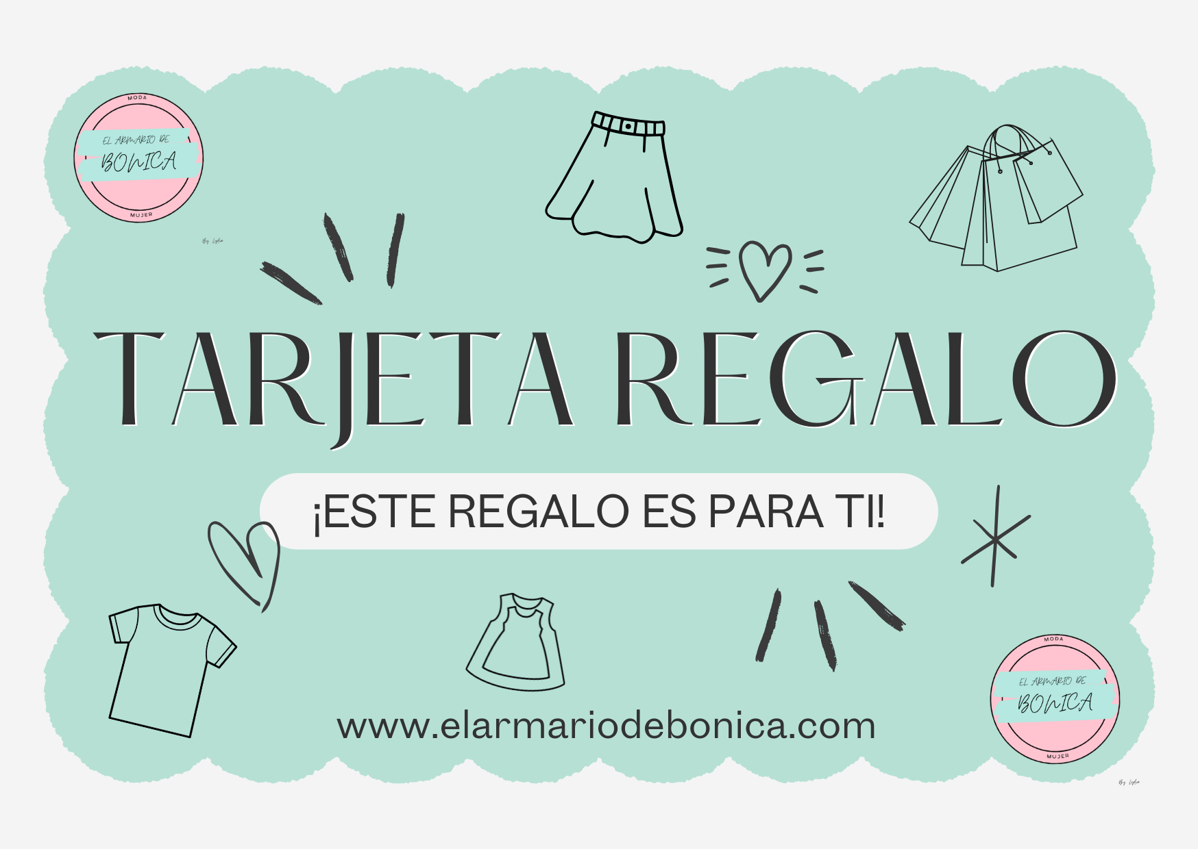 🌸🎉 Tarjeta Regalo 🎉🌸